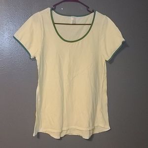 Lularoe yellow M shirt